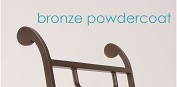 bronze powder coated mild steel