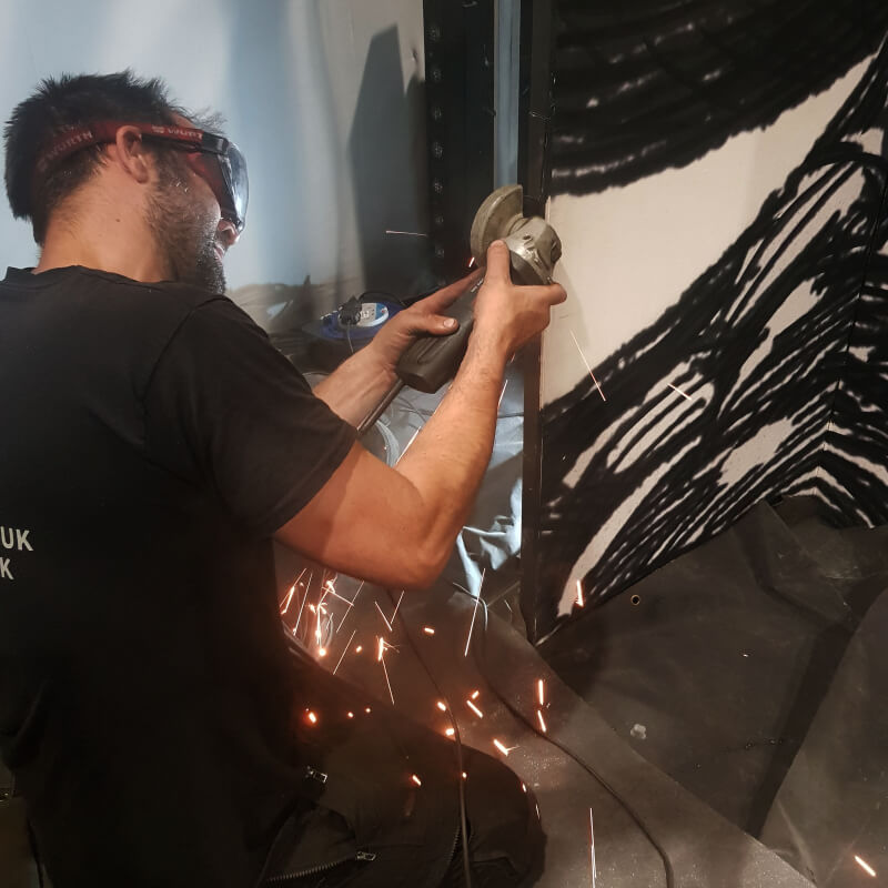 PMF welding onsite