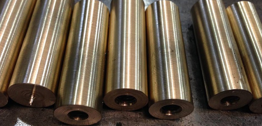 Machined brass tubes